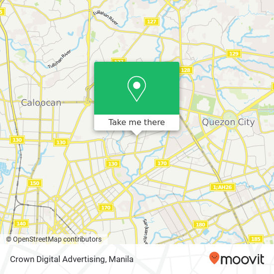 Crown Digital Advertising map