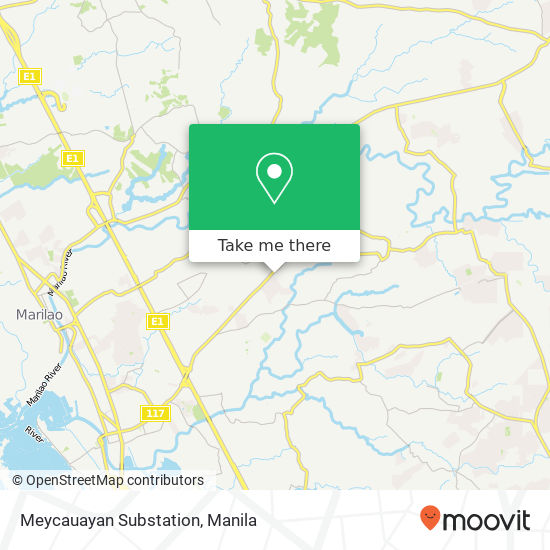 Meycauayan Substation map