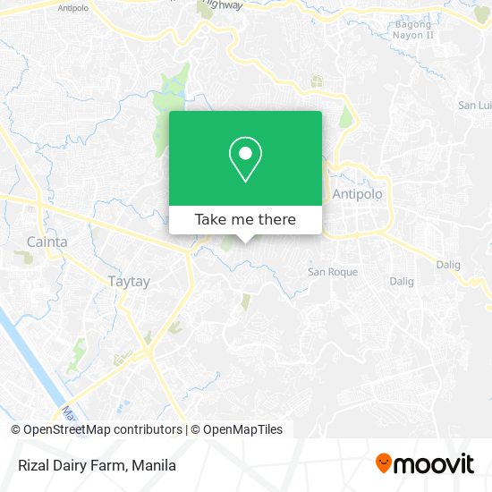 Rizal Dairy Farm map