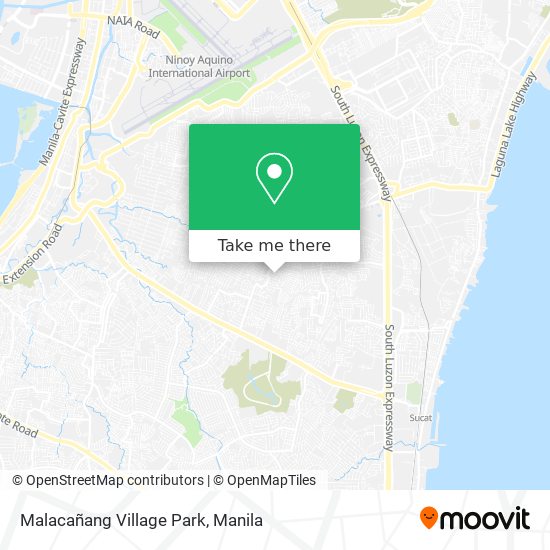 Malacañang Village Park map