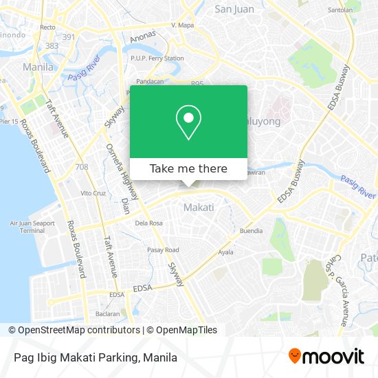Pag Ibig Makati Parking map