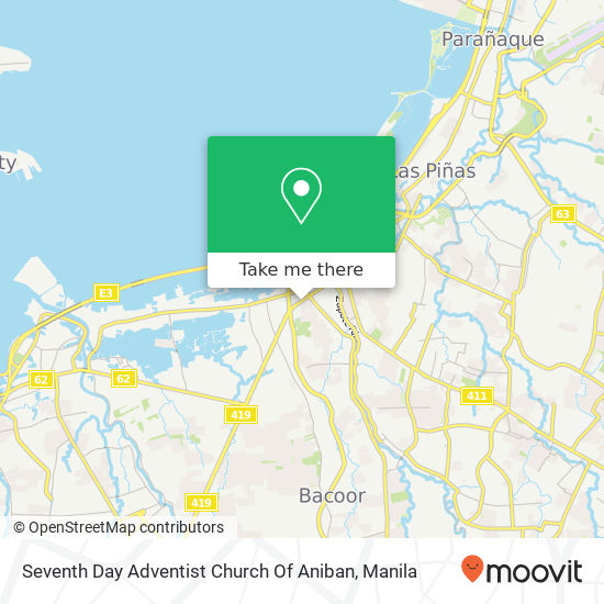 Seventh Day Adventist Church Of Aniban map