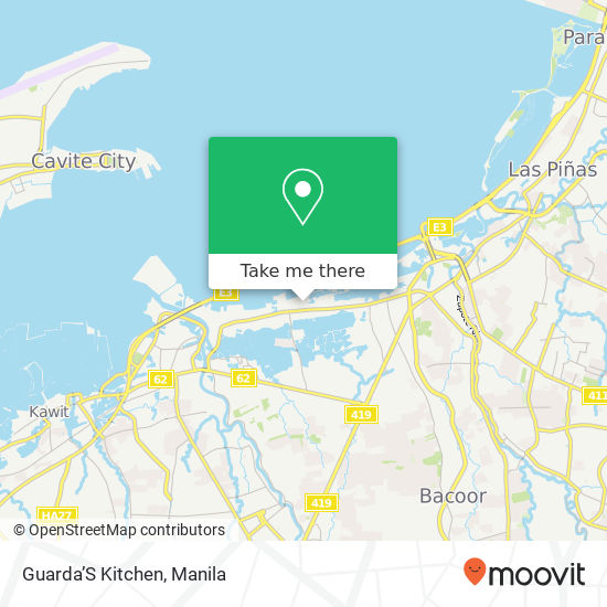 Guarda’S Kitchen map