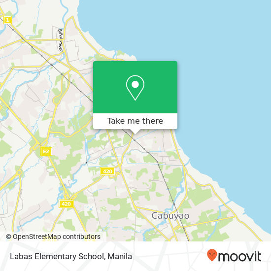 Labas Elementary School map