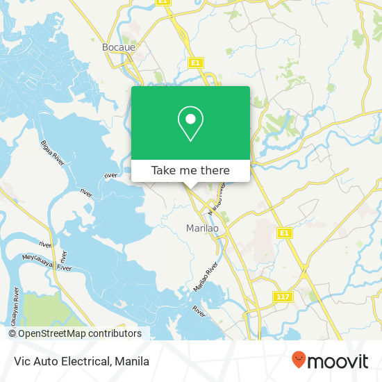 Vic Auto Electrical map