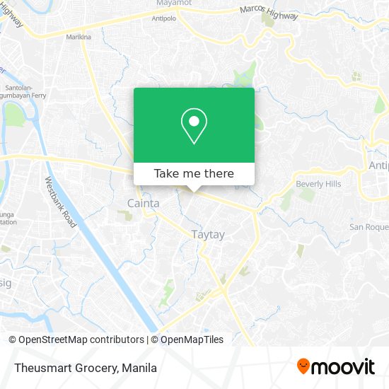 Theusmart Grocery map