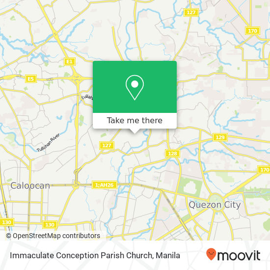 Immaculate Conception Parish Church map