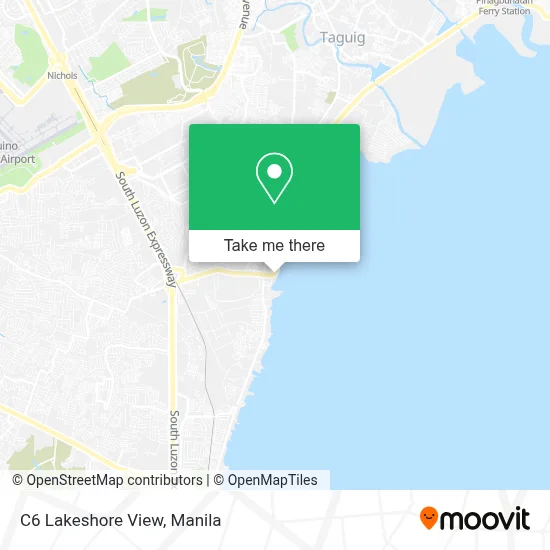 C6 Lakeshore View map