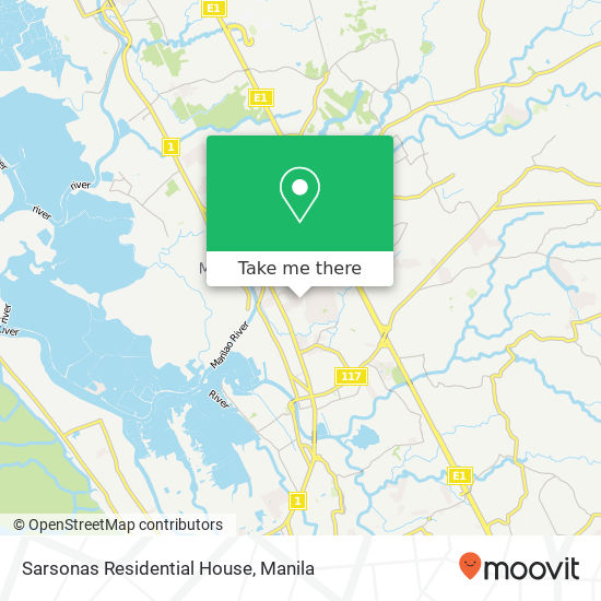 Sarsonas Residential House map