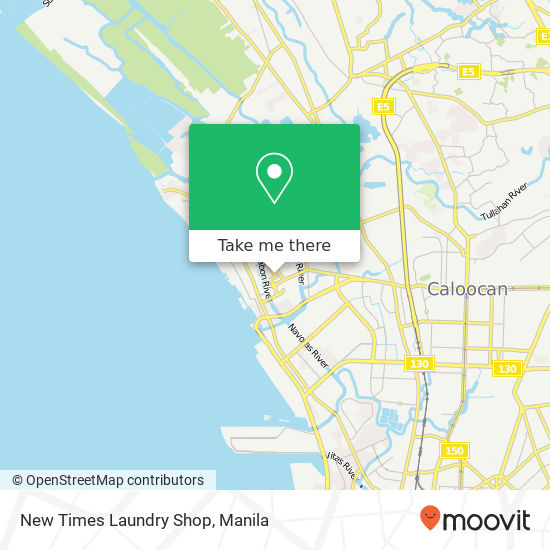 New Times Laundry Shop map