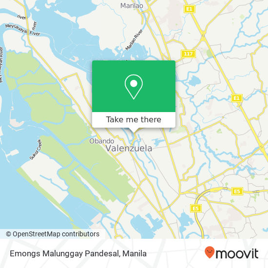 Emongs Malunggay Pandesal map