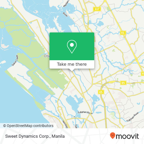 Sweet Dynamics Corp. map