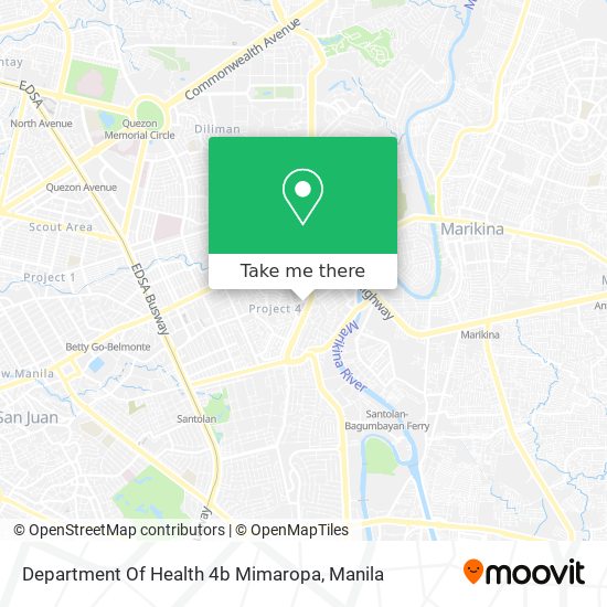 Department Of Health 4b Mimaropa map