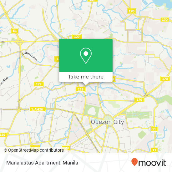 Manalastas Apartment map