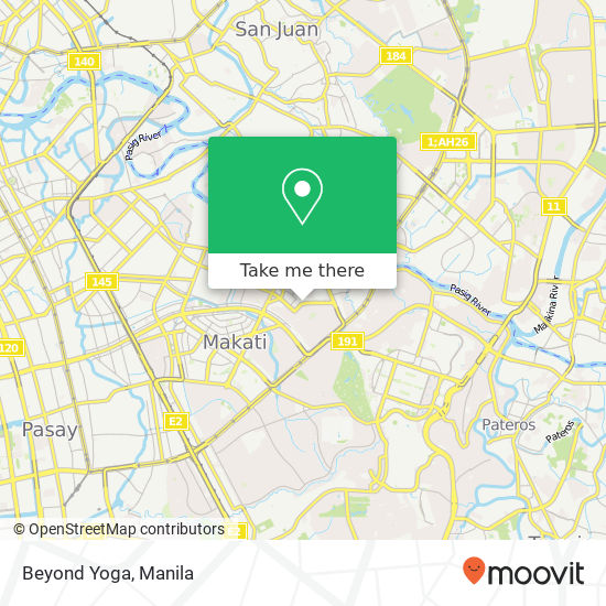 Beyond Yoga map
