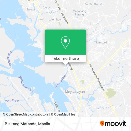 Bisitang Matanda map