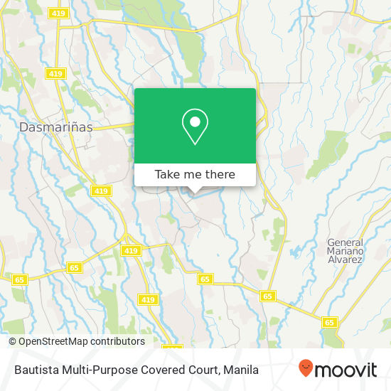 Bautista Multi-Purpose Covered Court map