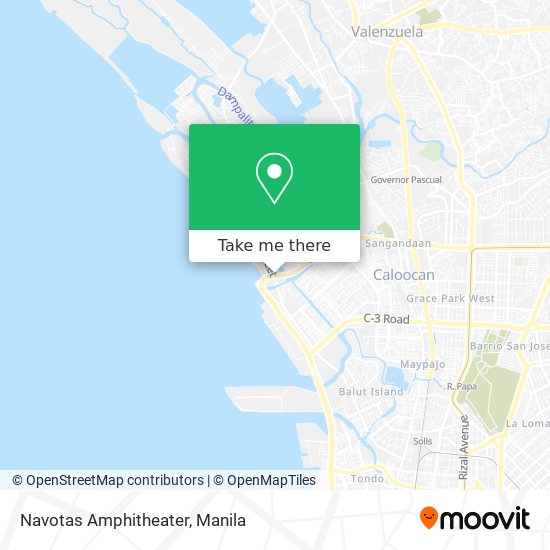 Navotas Amphitheater map