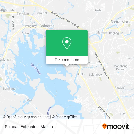 Sulucan Extension map