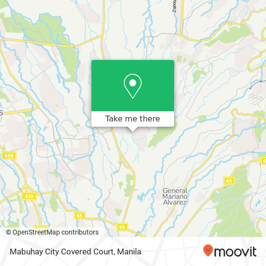 Mabuhay City Covered Court map