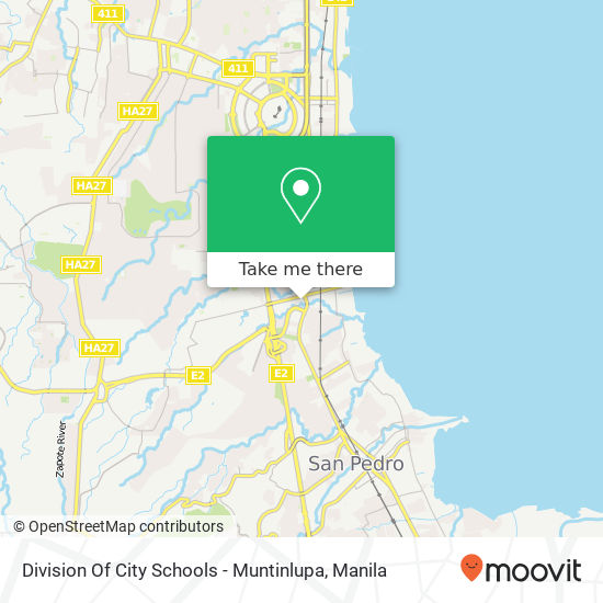 Division Of City Schools - Muntinlupa map