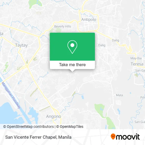 San Vicente Ferrer Chapel map