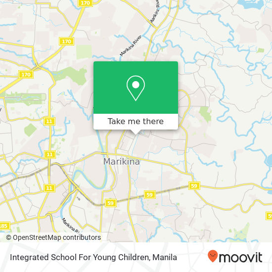 Integrated School For Young Children map