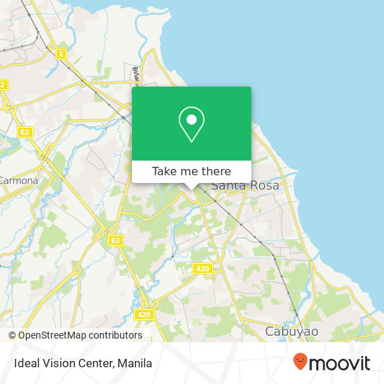 Ideal Vision Center map
