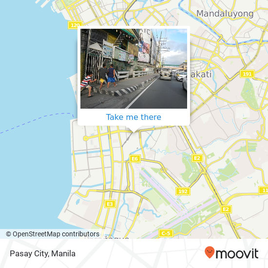 Pasay City map