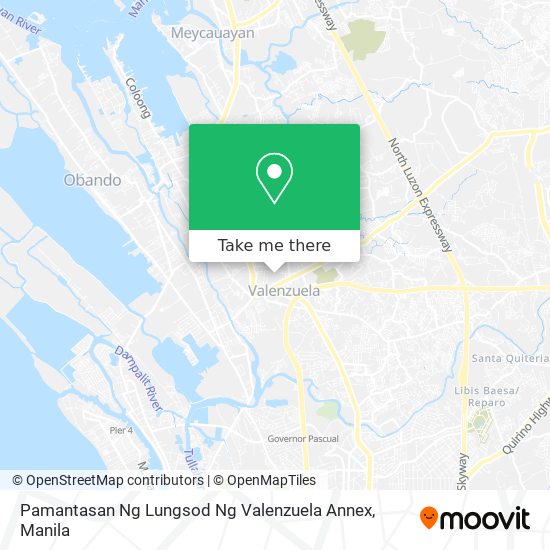 Pamantasan Ng Lungsod Ng Valenzuela Annex map