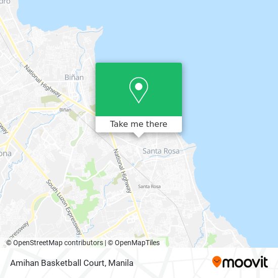 Amihan Basketball Court map