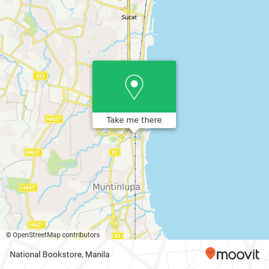 National Bookstore map