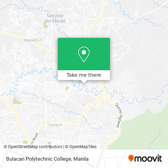 Bulacan Polytechnic College map
