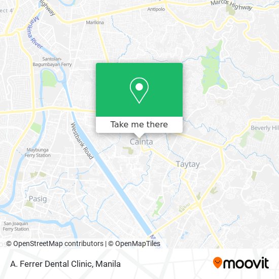 A. Ferrer Dental Clinic map