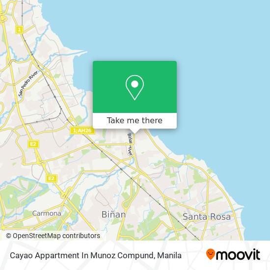 Cayao Appartment In Munoz Compund map