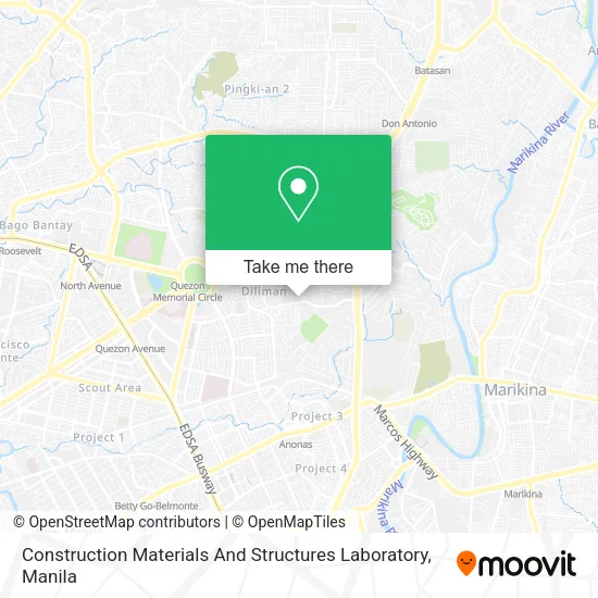 Construction Materials And Structures Laboratory map