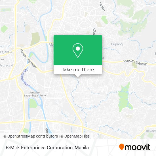 B-Mirk Enterprises Corporation map