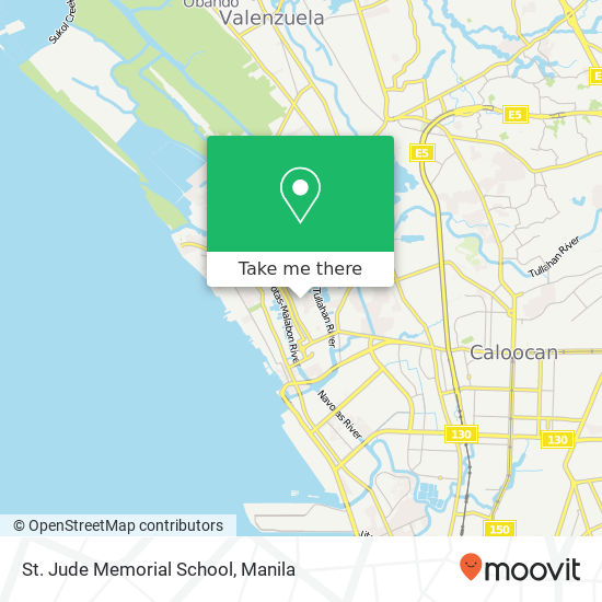 St. Jude Memorial School map