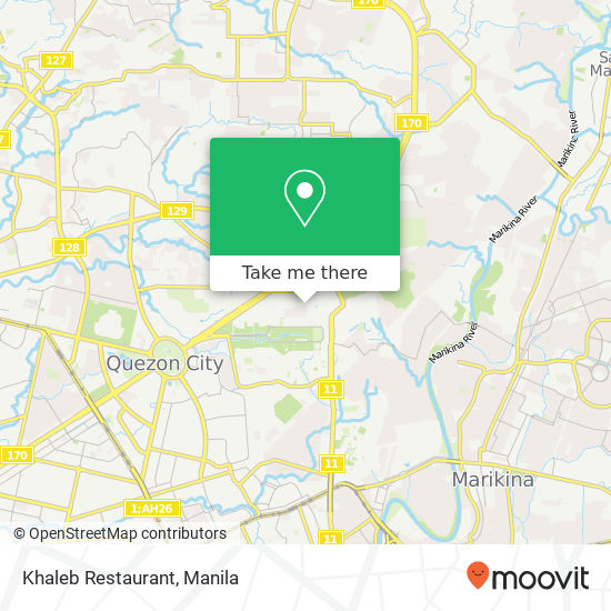 Khaleb Restaurant map