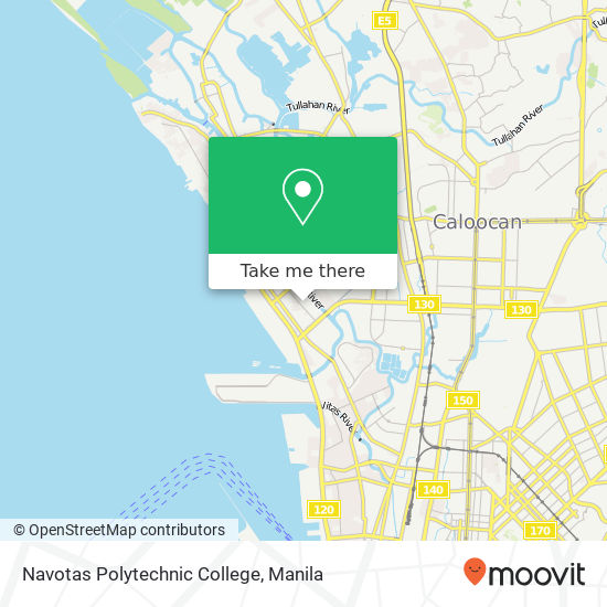 Navotas Polytechnic College map