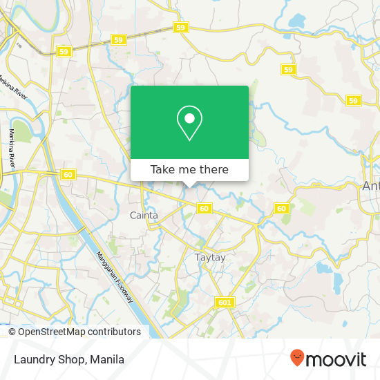 Laundry Shop map