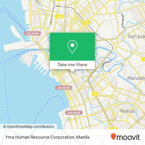 Yma Human Resource Corporation map