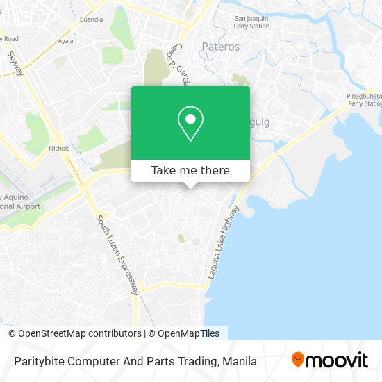 Paritybite Computer And Parts Trading map