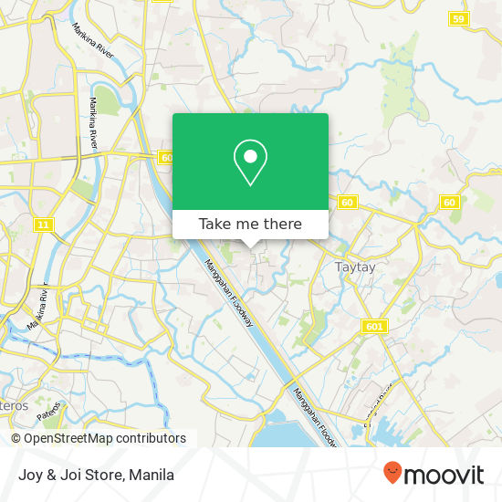 Joy & Joi Store map
