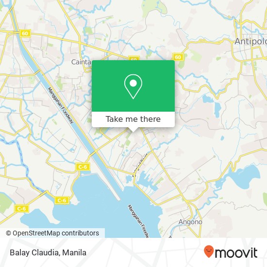 Balay Claudia map