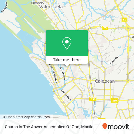 Church Is The Anwer Assemblies Of God map