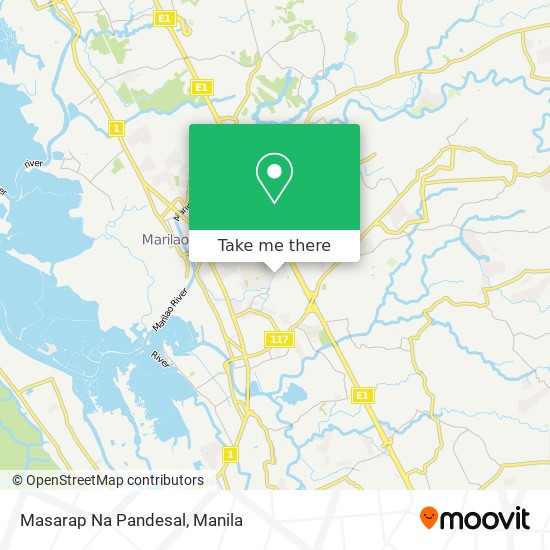 Masarap Na Pandesal map