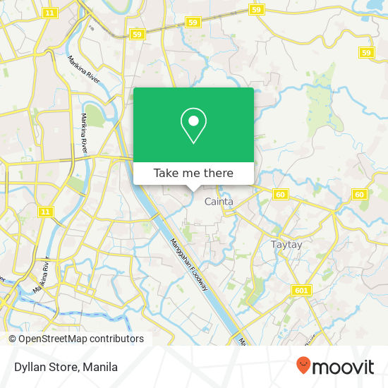 Dyllan Store map