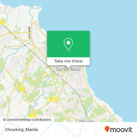 Chowking map