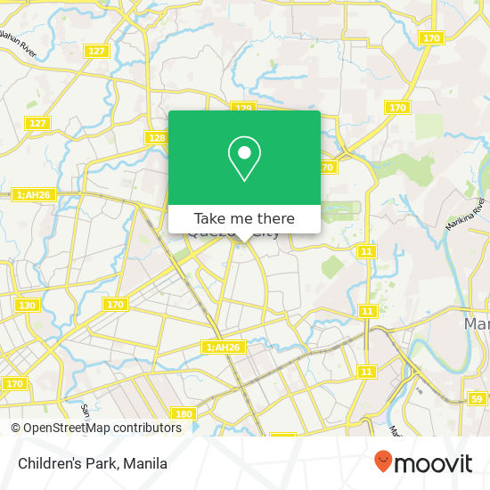 Children's Park map